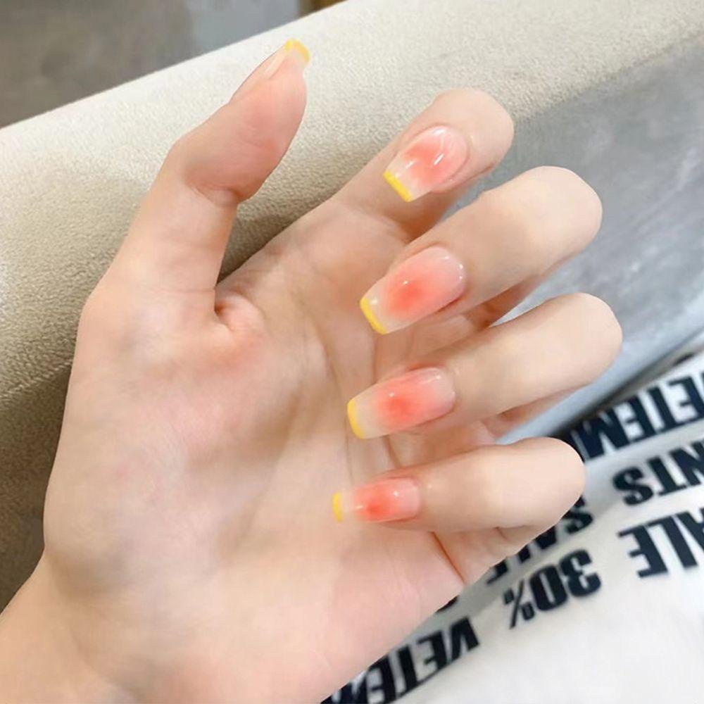 Miếng Dán Trong Mờ Tự Dính Trang Trí Móng Tay Cho Nữ DIY