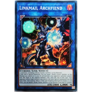 [Thẻ Yugioh] Linkmail Archfiend |EN| Super Rare