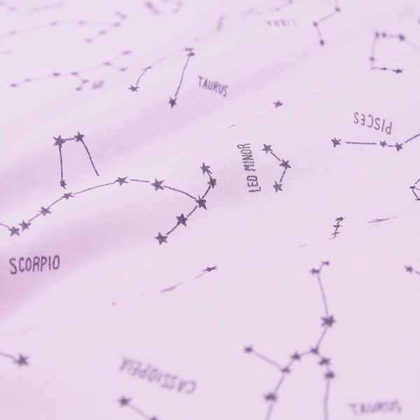 Pijama GU màu tím, vàng