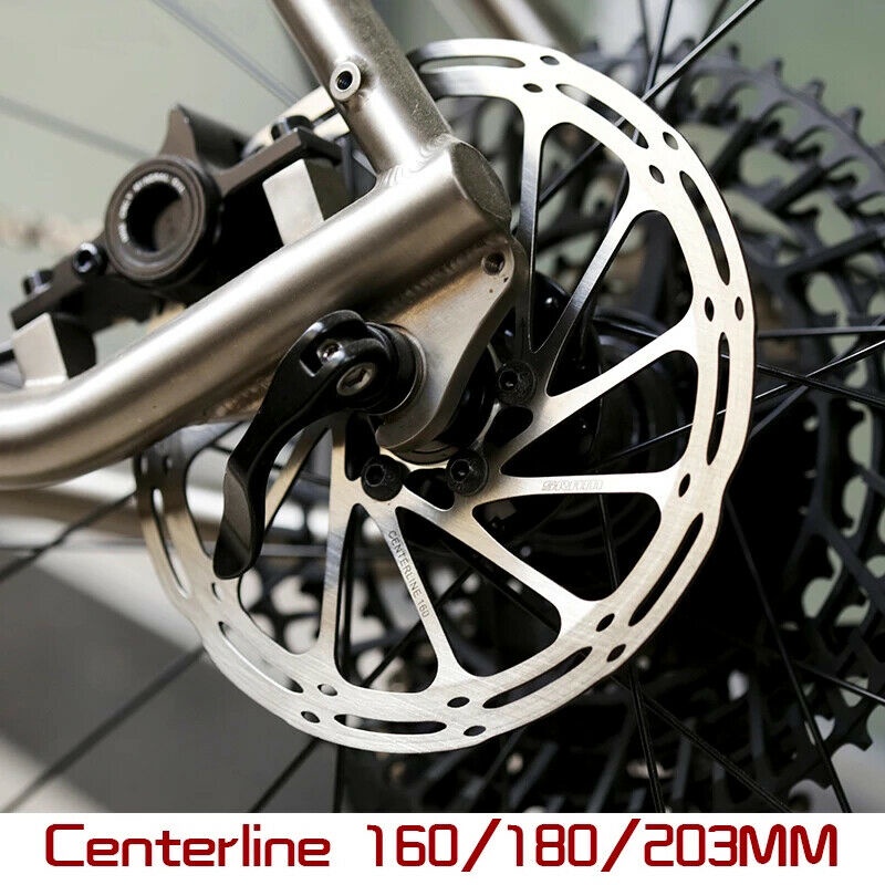 Cánh quạt phanh SRAM 180mm Cánh quạt phanh đĩa MTB cho SHIMANO / SRAM 160mm 203mm Cánh quạt xe đạp có khóa trung tâm