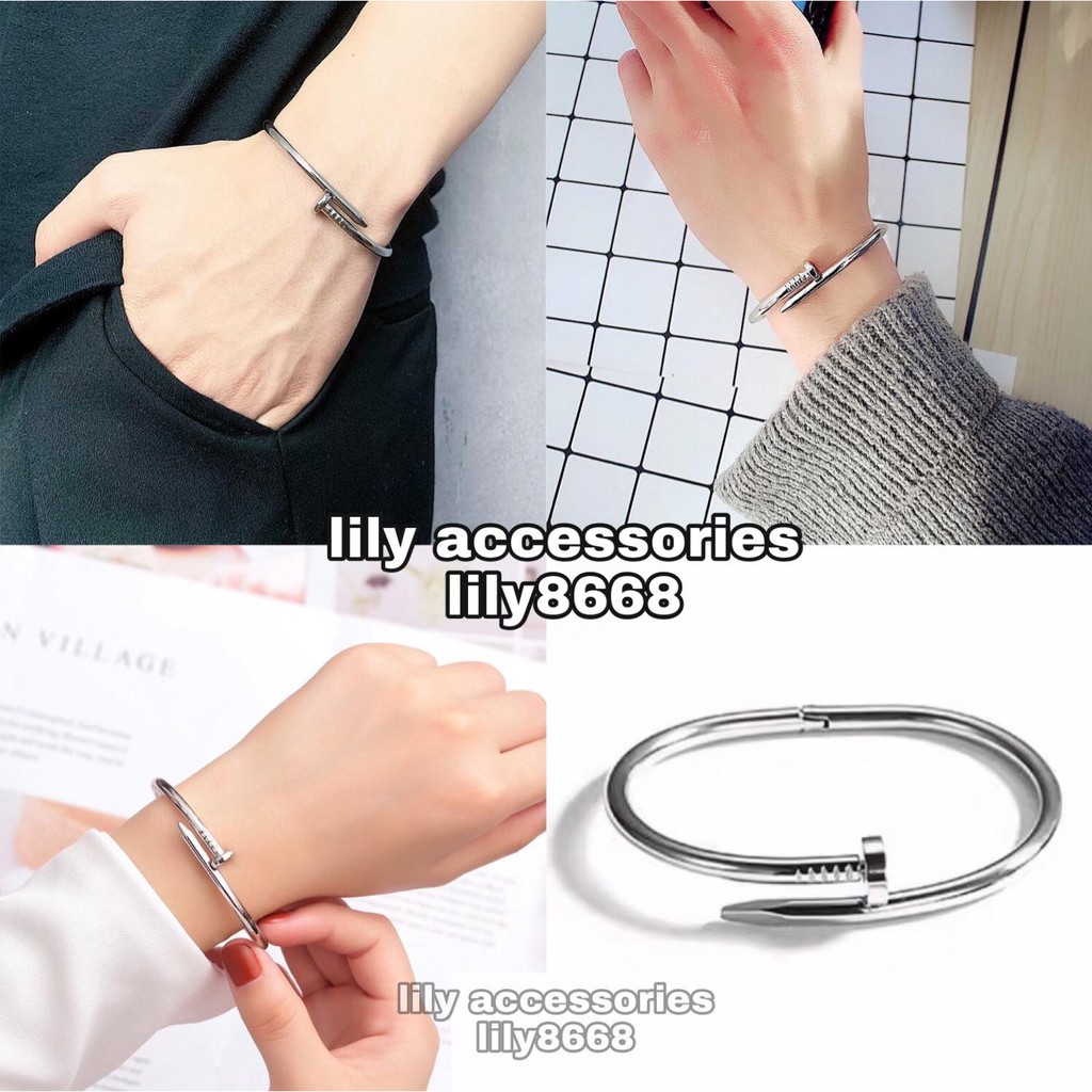 Bracelet lắc tay vòng tay đinh cho cặp đôi nam nữ unisex BTS
