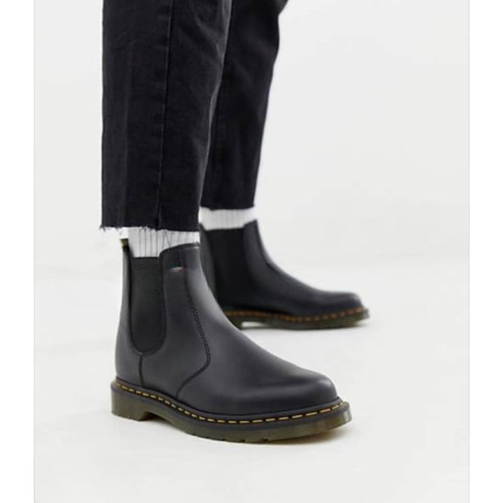 Giày Chelsea Boots Classic Retro nam, giay nam đế tăng chiều cao form dáng công sở