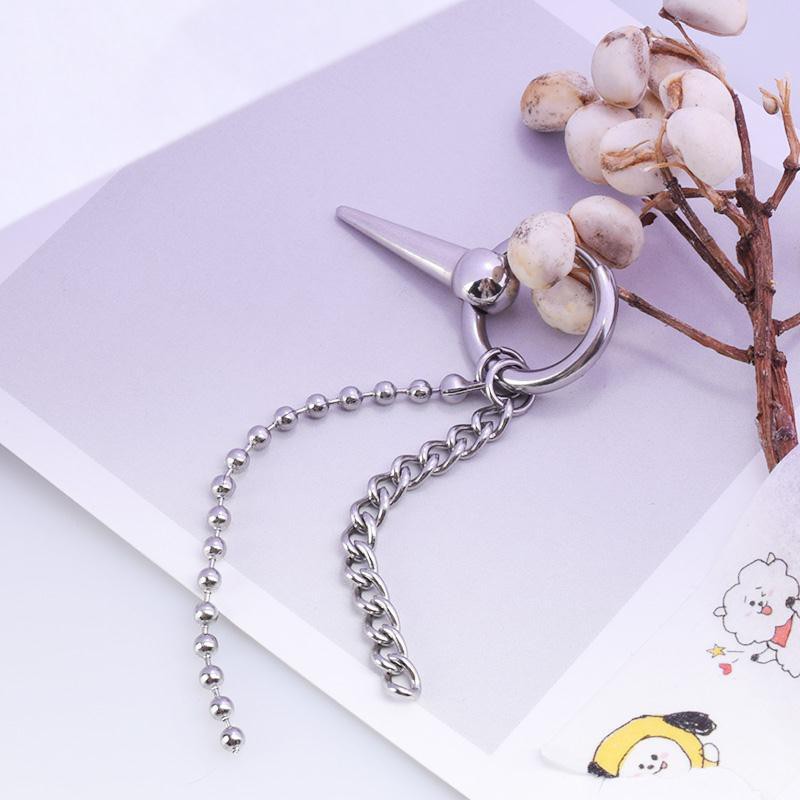 1PC hoa tai thời trang bằng hợp kim dáng dài đầy độc đáo