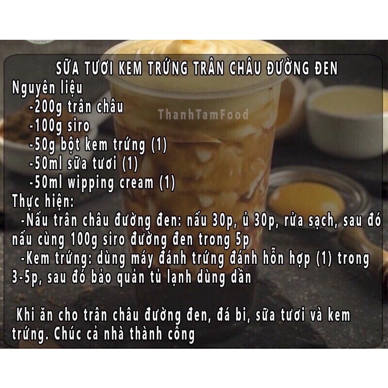 kem trứng nướng bodou -onlyou- xika the alley 1kg