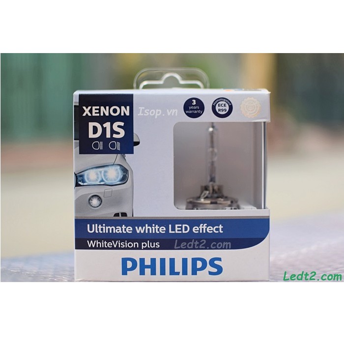 AZ Auto- Bảo hành 3 năm - Đèn Xenon Philips Ultimate White LED 5000K [SL: 1 Cái]  -hàng  chính hãng