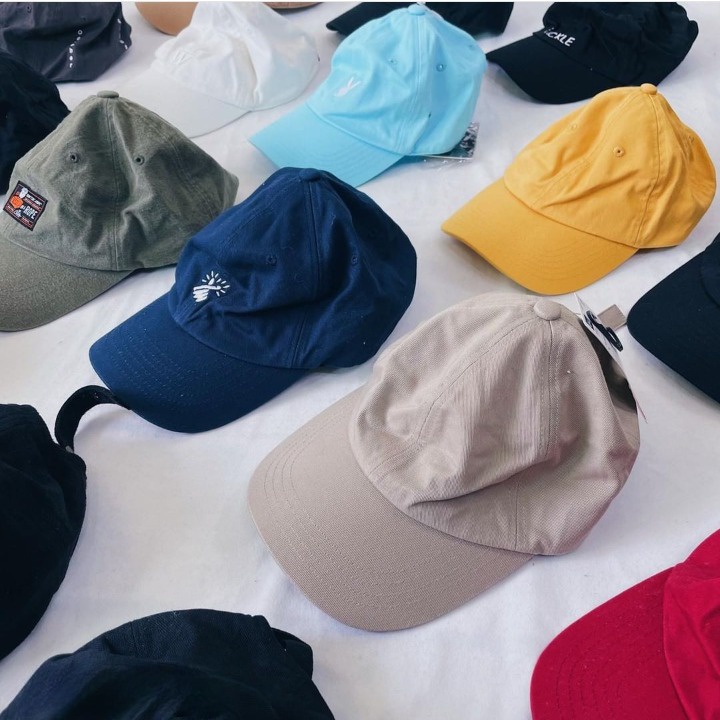 Mũ Lưỡi Trai Nam Nữ Chọn Mẫu Nhiều Mẫu Đẹp Fashion Phong Cách Nón Form Mềm Unisex Vải Cotton 1 Lớp Mẫu 1