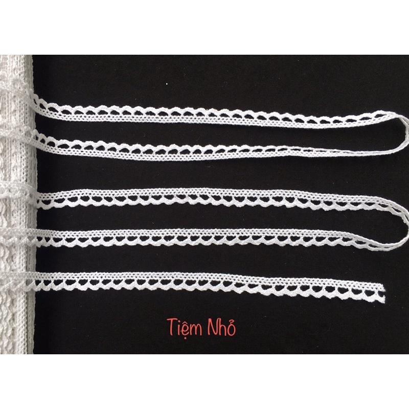 REN VIỀN COTTON BẢN 1CM