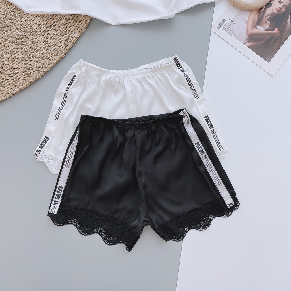 [Mã WASTUP giảm 10% tối đa 30K đơn 99K] QUẦN ĐÙI LỤA MIX REN MẶC TRONG VÁY SIÊU HOT | BigBuy360 - bigbuy360.vn