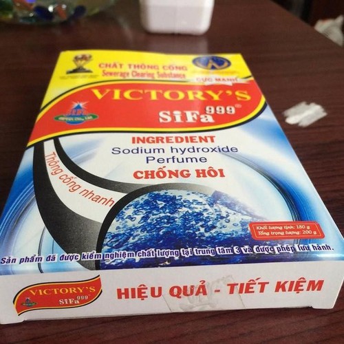 Bột Thông Tắc Cống Cực Mạnh Chống Hôi 200g Sifa