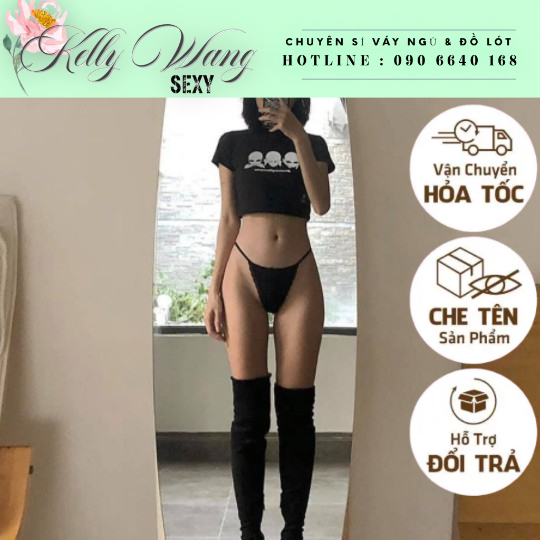 ẢNH THẬT ♥️ QUẦN LÓT LỌT KHE SIÊU ĐẸP - QUẦN CHÍP LỌT KHE SEXY - KellyWang CK019+CK20