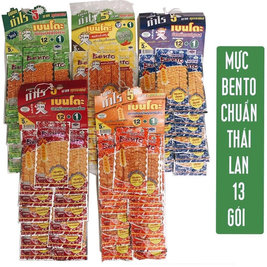 Mực bento Thái Lan dây 13 gói (6g/1gói) - CHIPSHOP82 | BigBuy360 - bigbuy360.vn