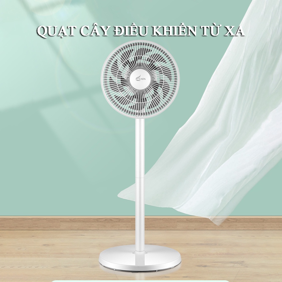 Quạt Điều Khiển Từ Xa 15 Cánh Thông Minh, Quạt Cây Đứng, Quạt Cát Á