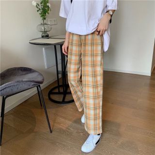 [ ODER ULZZANG ] 🍑🍑 Quần dài kẻ sọc
