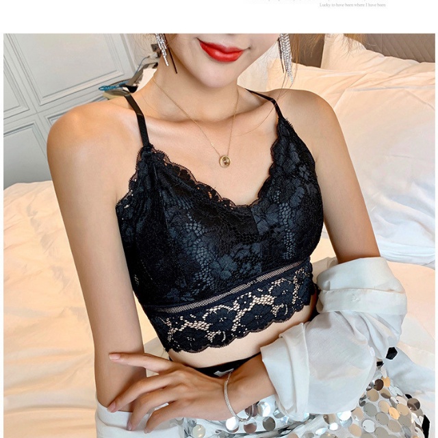 Áo Bra Nữ Phối Ren Cao Cấp Mềm Mịn, Co Giãn Đàn Hồi 💖FREESHIP💖 Áo Ngực Bra Thể Thao Không Gọng Thông Hơi – SAM93 B6