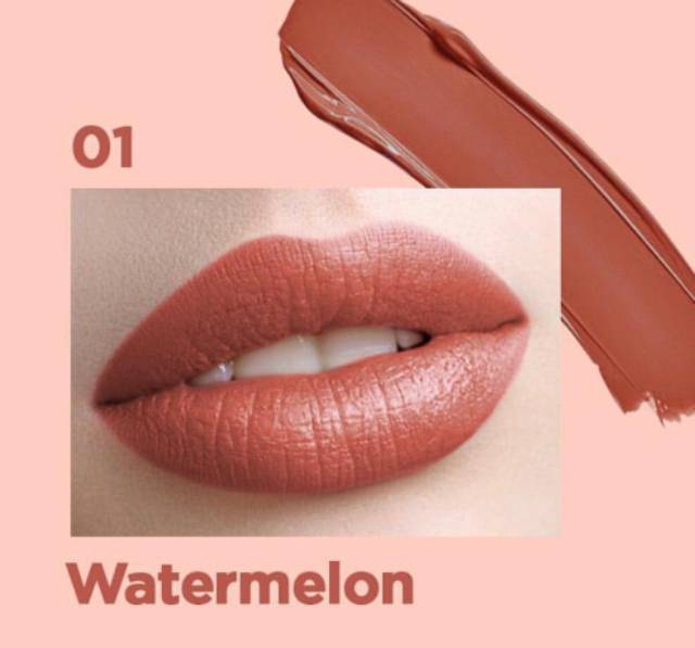 (Hàng Mới Về) Son Lì Trang Điểm Màu Sắc Thời Trang 01 Mờ / Matte | BigBuy360 - bigbuy360.vn