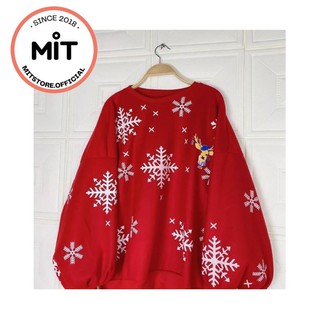 Áo nỉ noel hoạ tiết