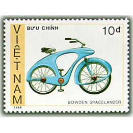 Tem sưu tập MS 566 Tem CTO Việt Nam Xe đạp 1989 ( 7 tem )