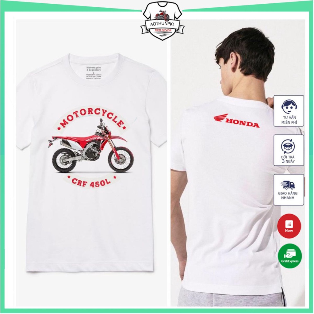 Áo Thun nam đẹp cao cấp in hình Motorcycle 374 100% cotton thiết kế độc lạ thoáng mát co giãn