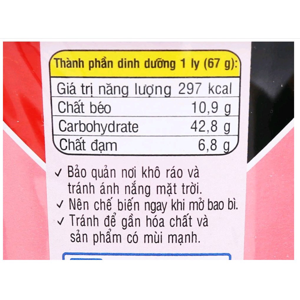 1 ly Mì Handy Hảo Hảo tôm chua cay/ TômYum  67g