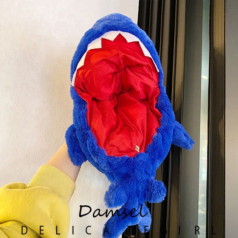 Mũ Hình Cá Mập Dễ Thương Vui Nhộn Phong Cách Nhật Hàn Cho Bé Gái