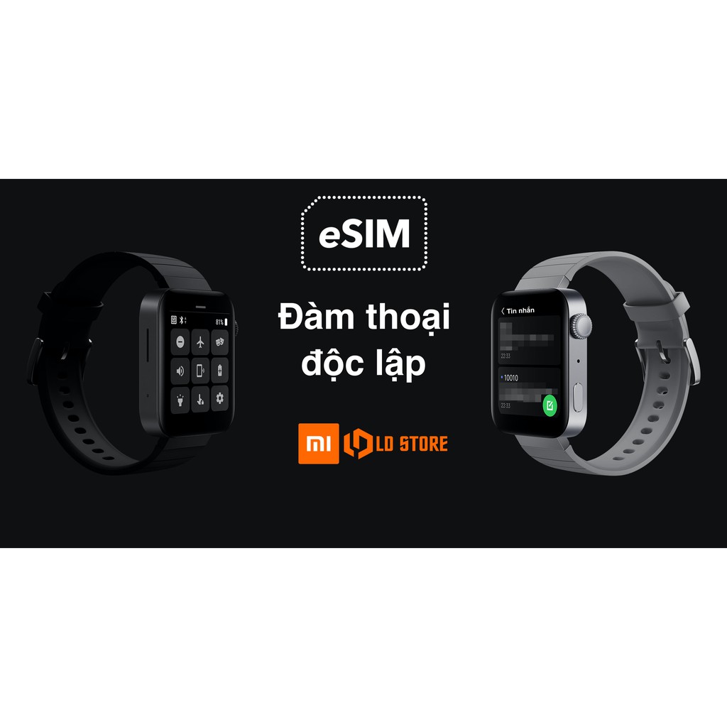 Đồng hồ thông minh Xiaomi Mi Watch Phiên bản Esim Xiaomi Mi Watch Bluetooth