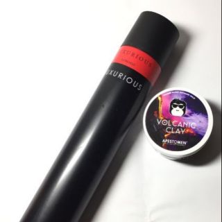 Com sáp volcanic clay và gôm xịt luxurious