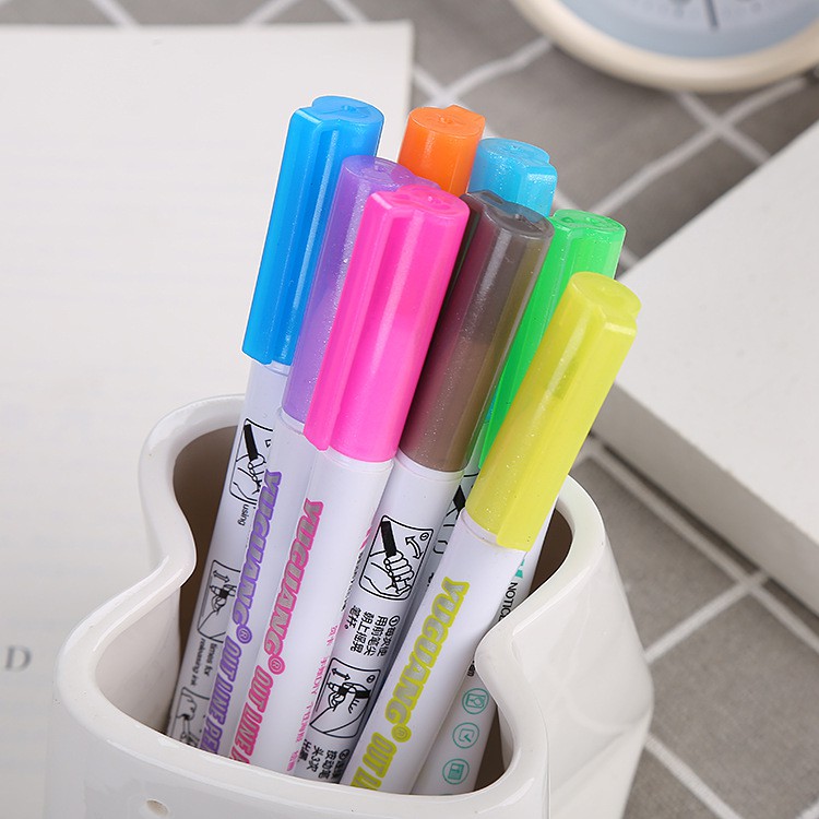 Bút dạ quang có đường viền độc đáo - bút viết tiêu đề, calligraphy