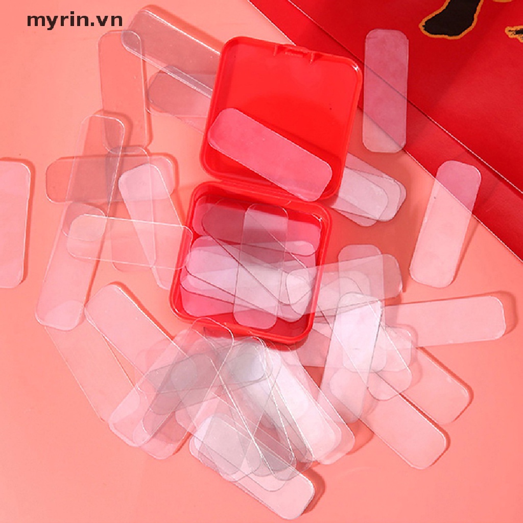 Hộp 60 Miếng Dán Hai Mặt Trong Suốt Không Để Lại Dấu VN