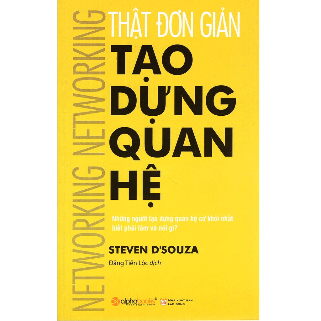 Sách  - Thật Đơn Giản Tạo Dựng Quan Hệ