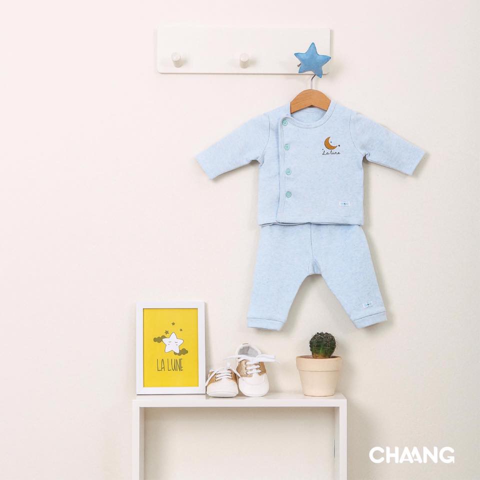 LaLune Pyjama cài khuy lệch