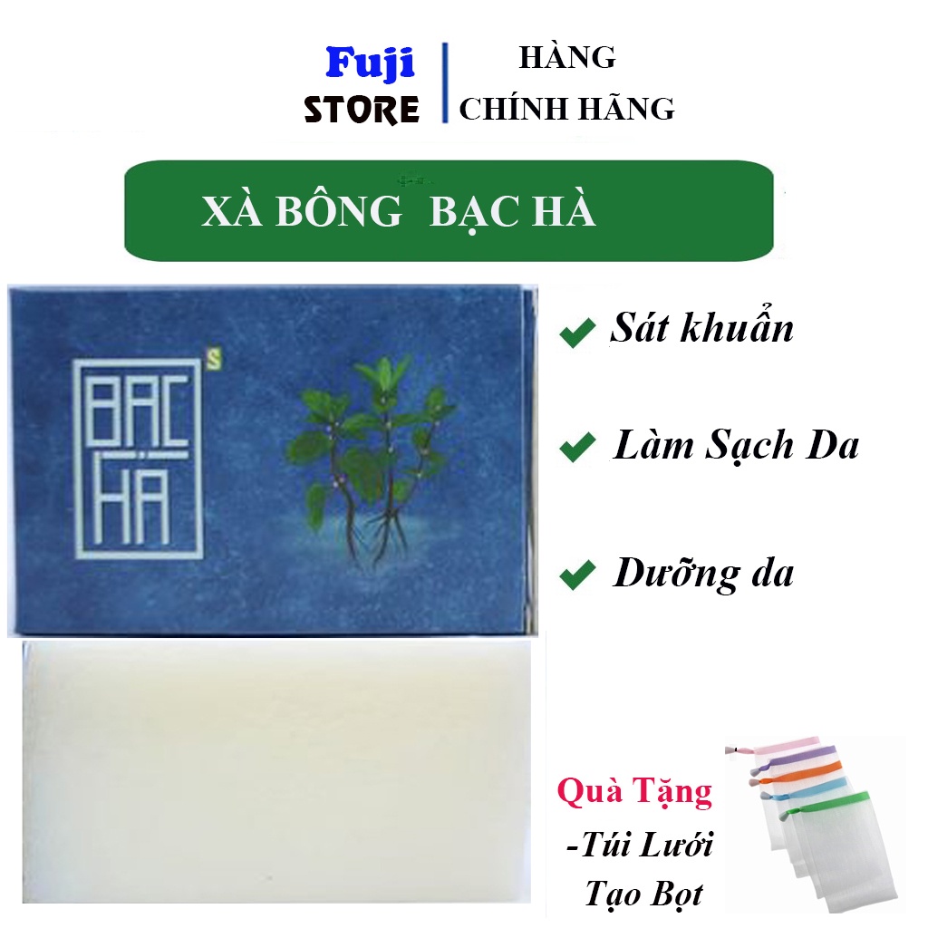 Xà Bông Sinh Dược Bạc Hà - Xà Bông Làm Sạch,Dưỡng Da