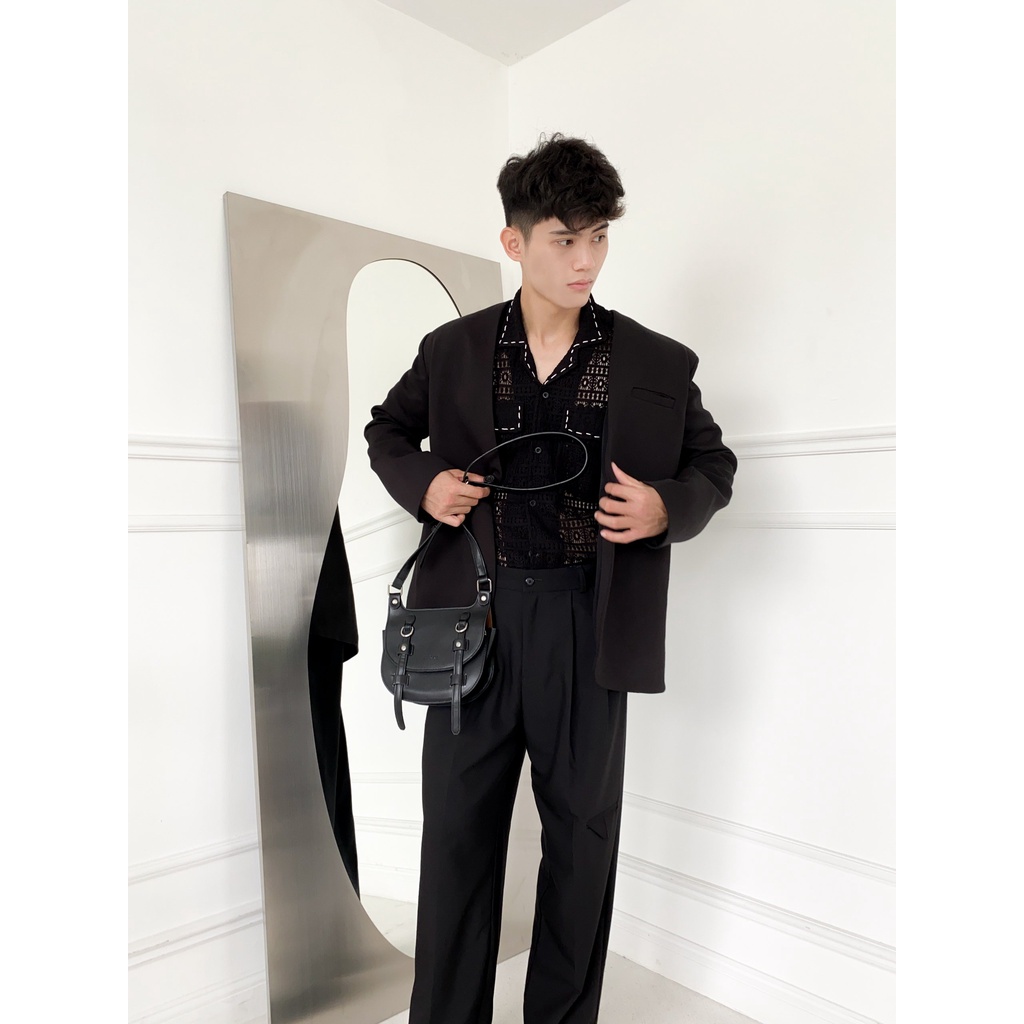 Túi Đeo Chéo COWSPACE CROSS BAG BLACK KSOUL CONCEPT