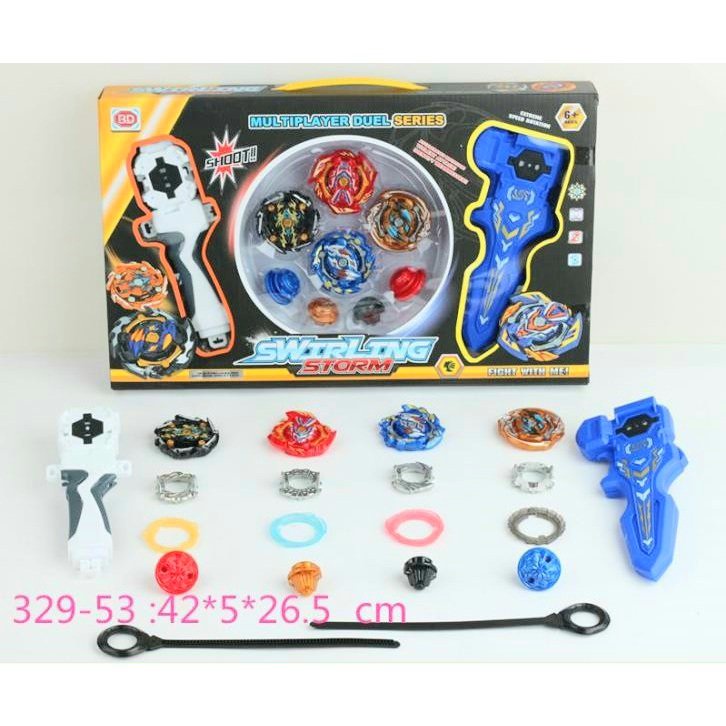 Bộ con quay beyblade vòng xoay thần tốc hàng chính hãng