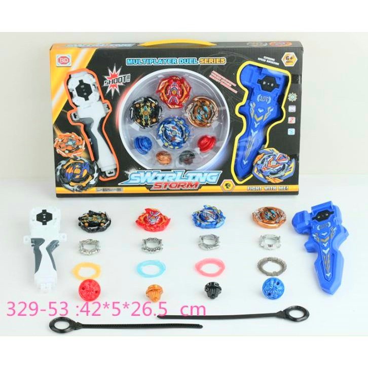 Bộ con quay beyblade vòng xoay thần tốc hàng chính hãng