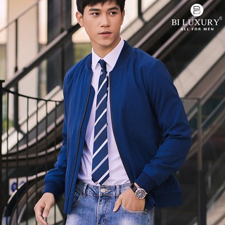 Áo khoác gió thời trang Biluxury 2 lớp 4AG2T001 màu tím than sáng