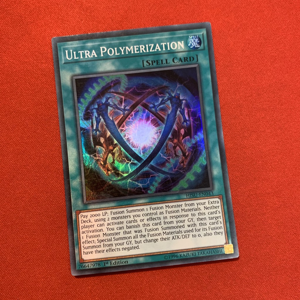 [EN-JP][Thẻ Bài Yugioh Chính Hãng] Ultra Polymerization