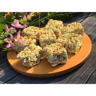 Cốm nếp dứa Lâm An loại 1 bịch 500g (Cốm nếp nước cốt dừa lá dứa siêu béo)