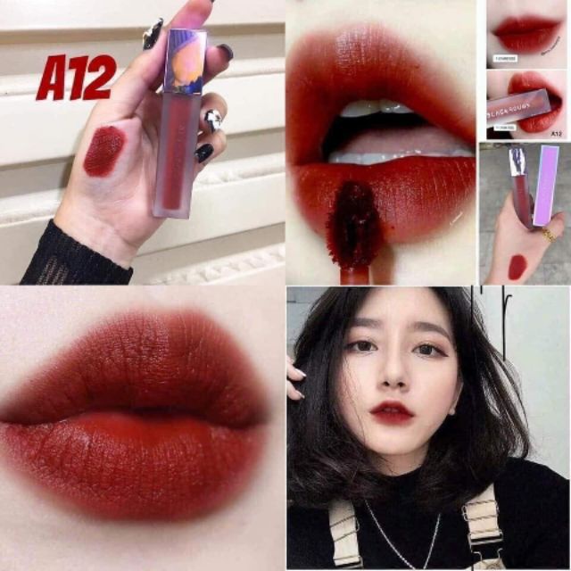 Son Kem Lì Black Rouge Air Fit Velvet Tint A12 &amp; A3 phiên bản giới hạn