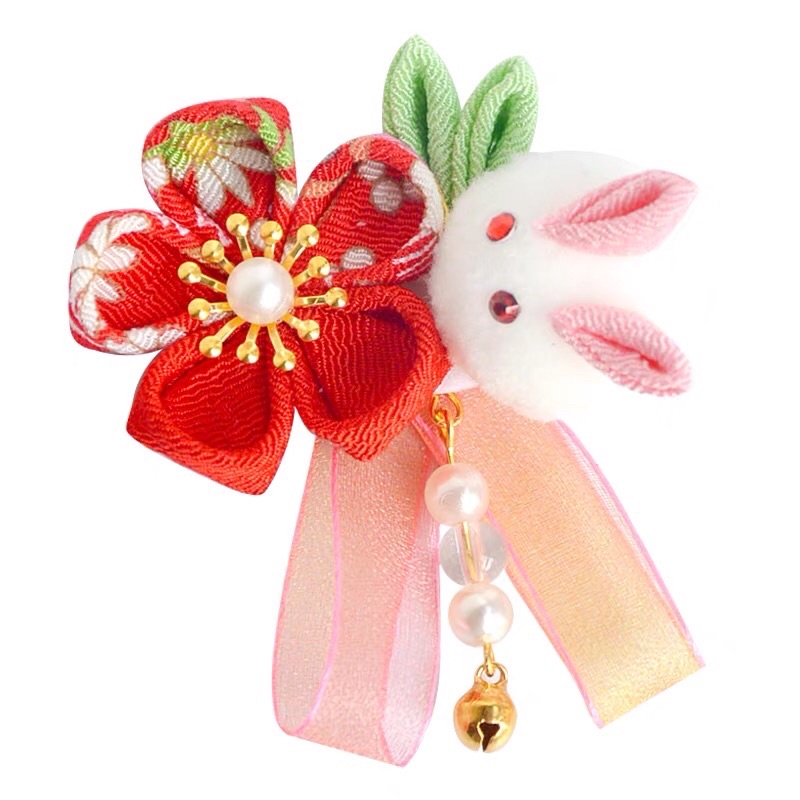 Hana Kanzashi - kẹp tóc phong cách Nhật Bản