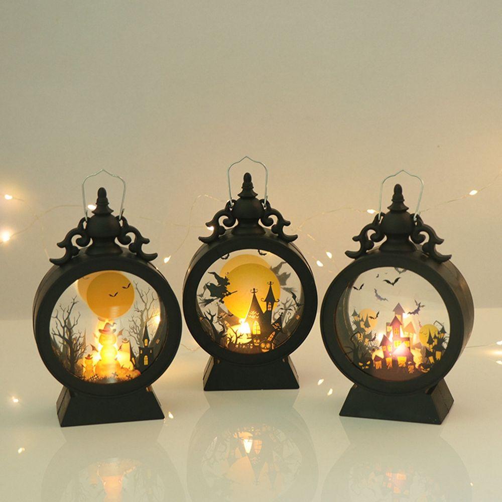 1 Lồng Đèn LED Hình Nến Kiểu Cổ Điển Dùng Trang Trí Nhà
