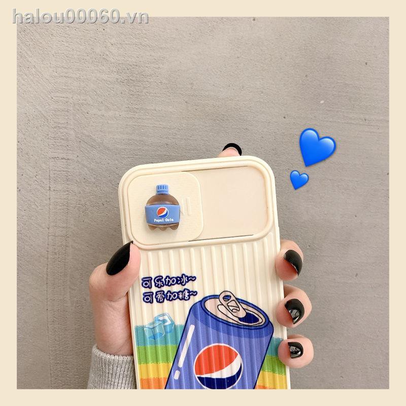 Ốp Điện Thoại Mềm Hình Pepsi Cho Iphone 11promax Iphone12 Sprite Xr / Xs 8plus 7p