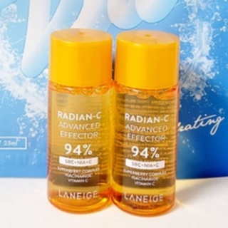Tinh chất dưỡng sáng da Laneige Radian-C Advanced Effector 15ml mới