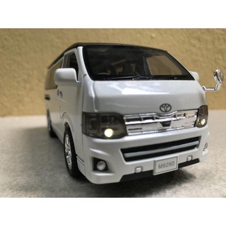 Mô hình xe ô tô TOYOTA HIACE (Cá Mập đầu búa) 1:32