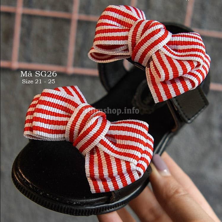 HOT TREND 2020 Sandal bé gái kiểu dáng bánh bèo 1 - 3 tuổi phong cách Hàn Quôc SG26 Kèm ảnh THỰC TẾ