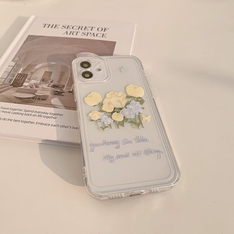 (SIÊU RẺ) Ốp lưng iphone trong suốt bó hoa xinh 6/6plus/6s/6splus/7/7plus/8/8plus/x/xr/xs/11/12/13/pro/max/plus/promax
