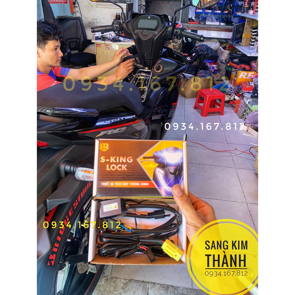 Mạch lắp bi cầu mini Exciter 155  2021 2022 2023 Chính Hãng S-King Lock | Bảo Hành 18 Tháng