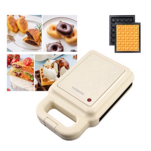Bộ khuôn máy làm bánh waffle mini hàng loại 1 Torsom
