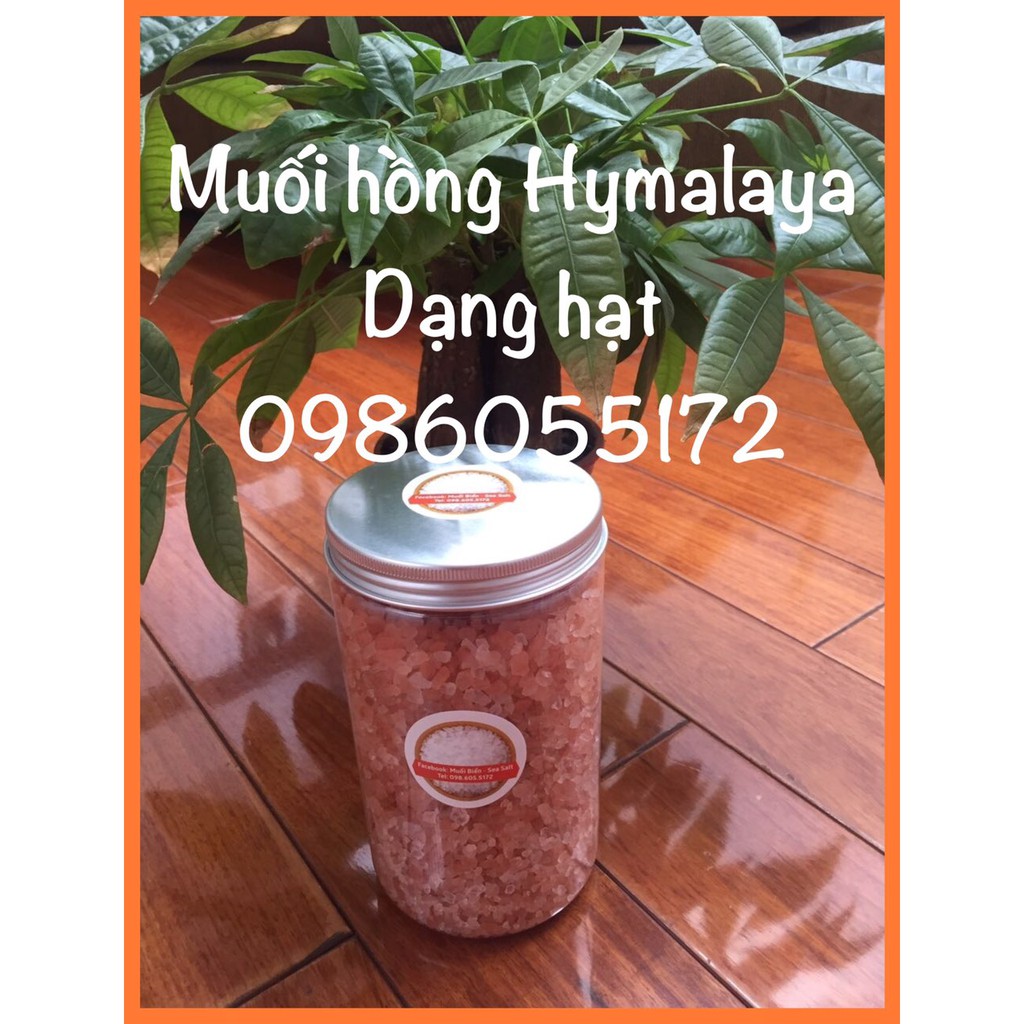 Muối hồng Himalaya  dạng hạt 1kg