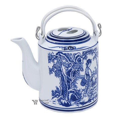 (Sale sốc) sỉ ấm tích pha trà 1.5l(bát tràng)
