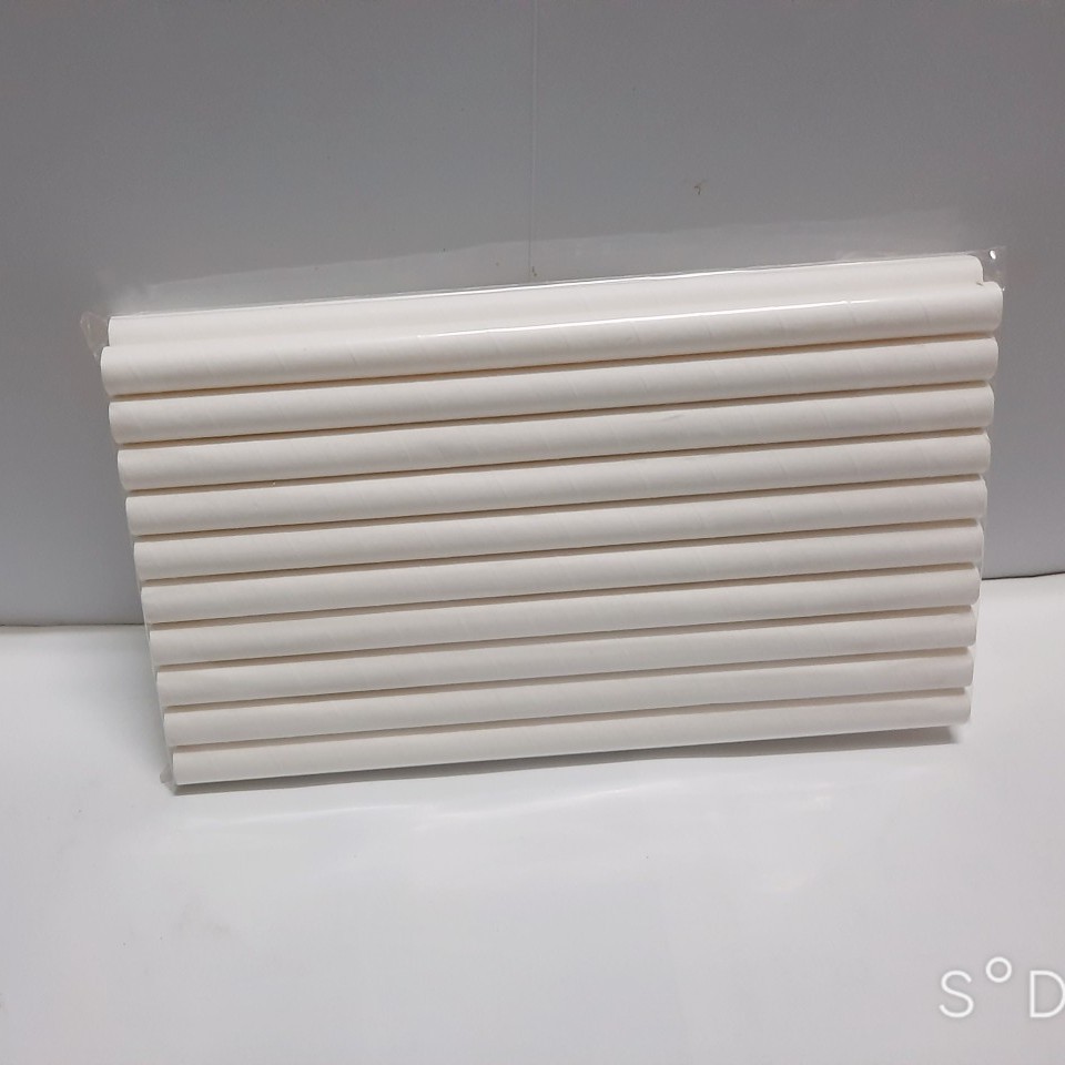 Ống Hút Giấy Trân Châu Phi 11mm- 20 Cái/Bịch